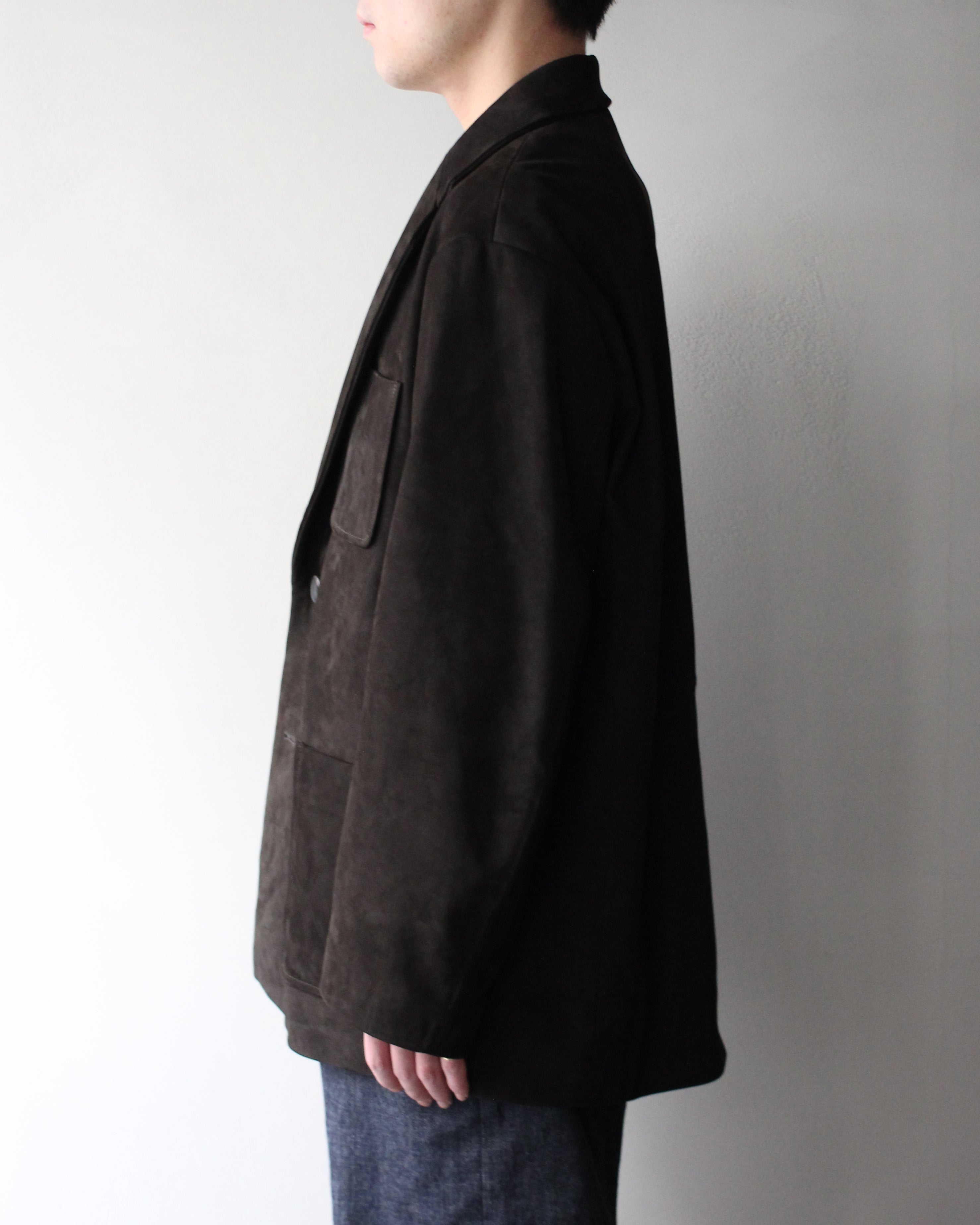 ssstein/COW NUBUCK BLAZER ssstein/COW NUBUCK BLAZER