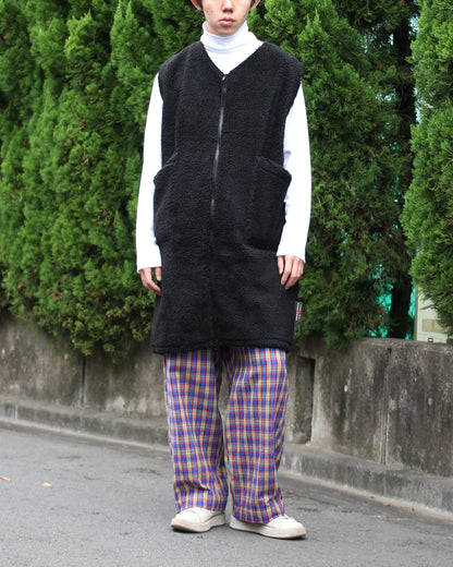 FARFIELD （ファーフィールド） / LONG VEST "Black"