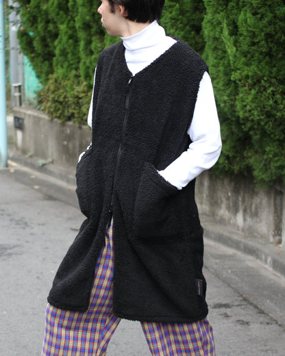 FARFIELD （ファーフィールド） / LONG VEST "Black"