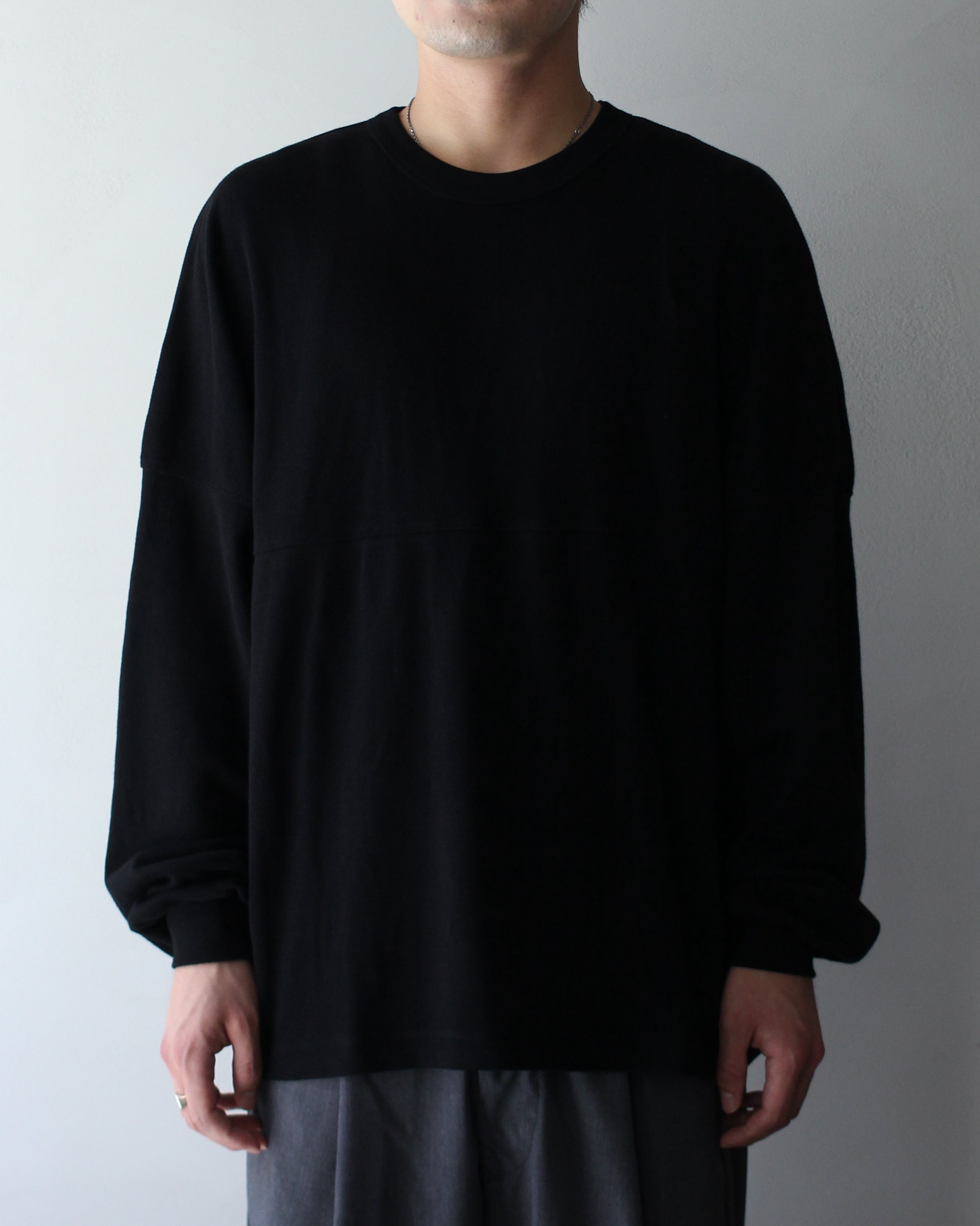 ULTERIOR / C/CASH HONEYCOMB FOOTBALL TEE