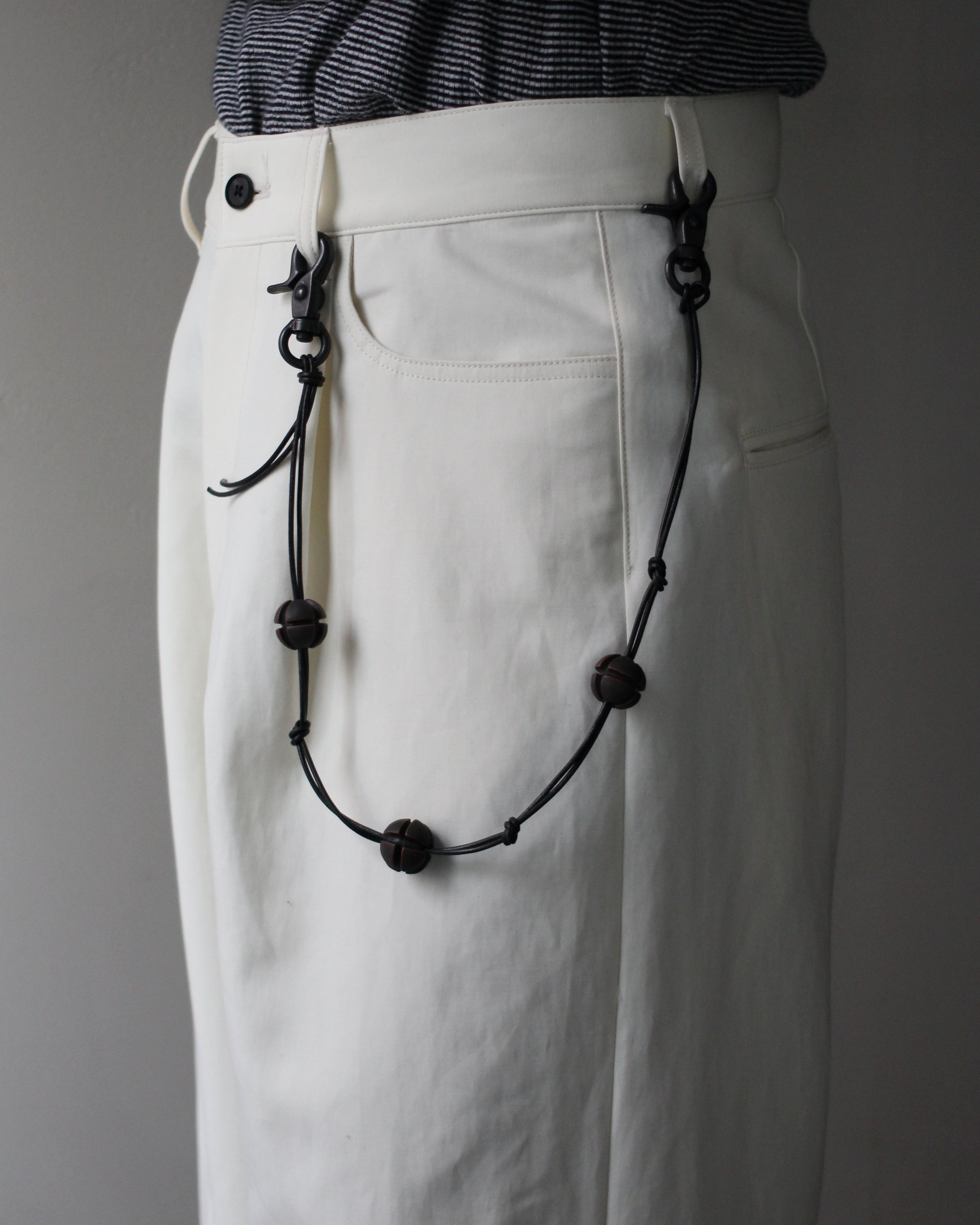 ぴかぴかのいぬRIKU UMEHARA 'WALLET CHAIN' RIKU UMEHARA/CERAMICS WALLET CHAIN TYPE-3 – feets