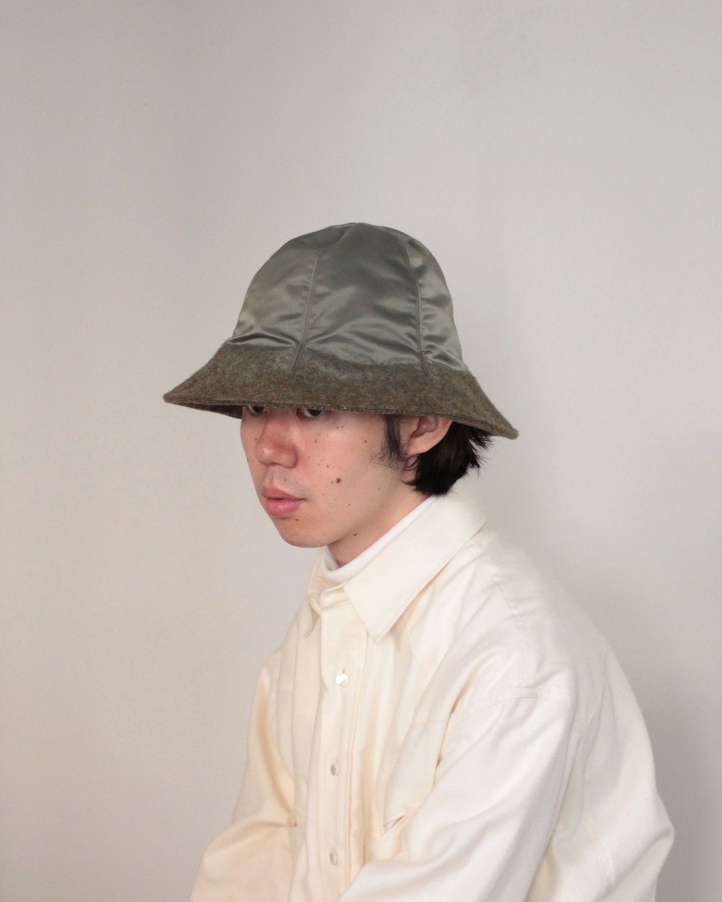 kijimatakayuki / NEEDLEPUNCH TULIP HAT "GREEN"