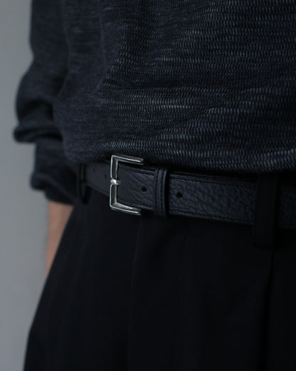 forme/Dress Jodhpurs belt "Sealskin#Black"