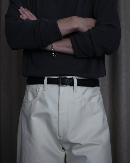 forme/Dress Jodhpurs belt "Sealskin#Black"