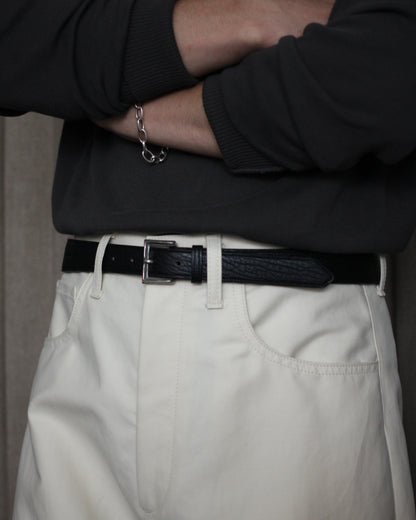 forme/Dress Jodhpurs belt "Sealskin#Black"