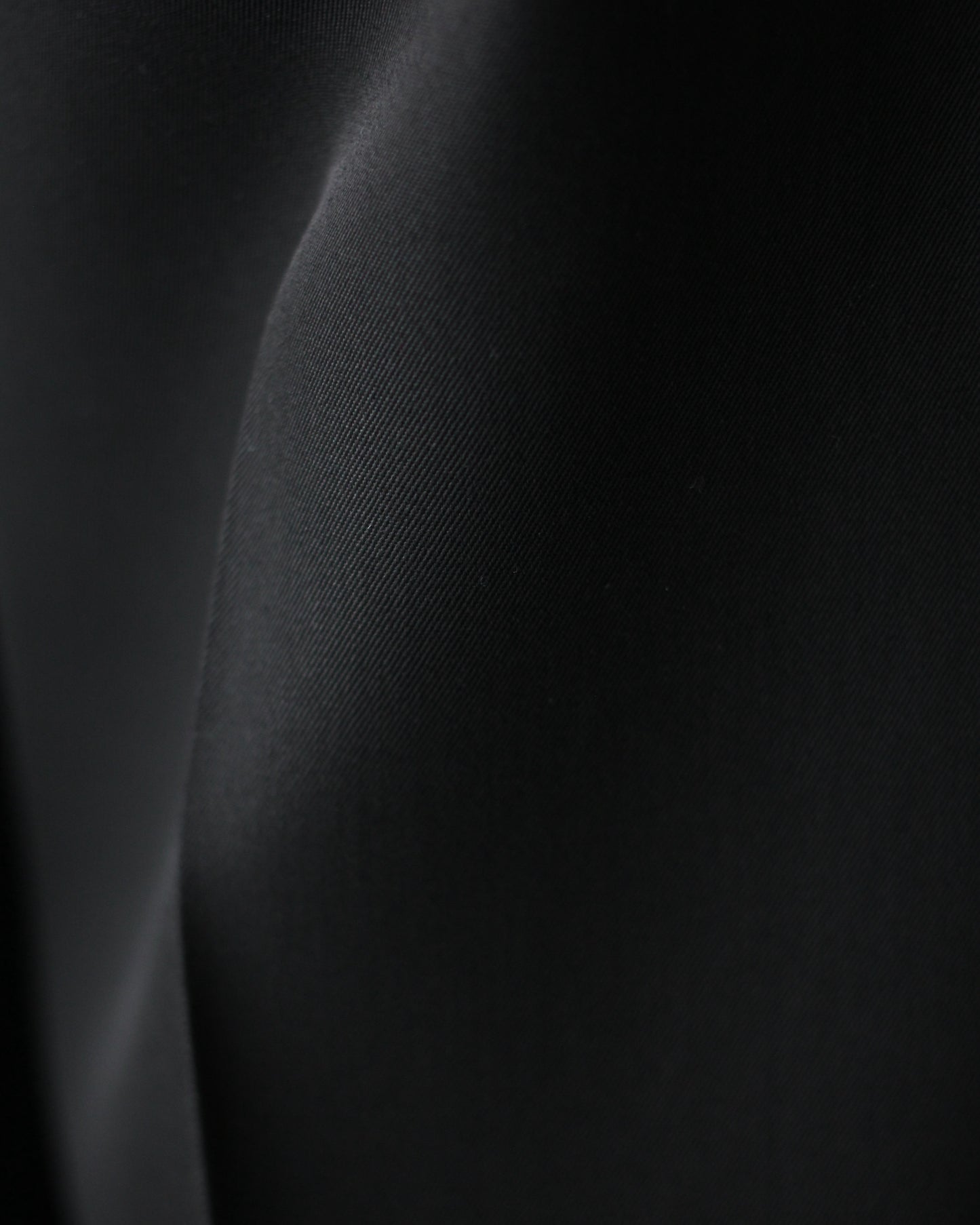 ssstein/LONG WIDE TROUSERS "BLACK"