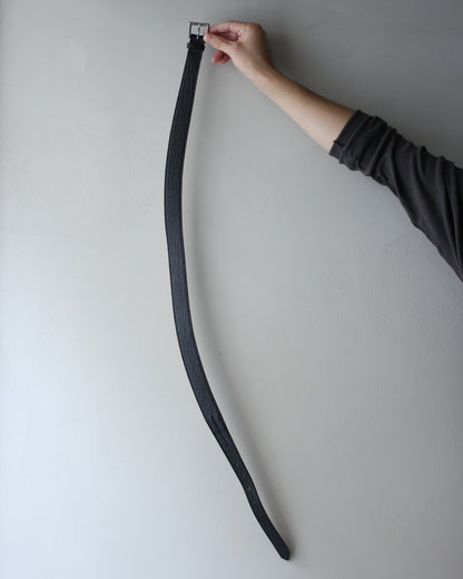 forme/Dress Jodhpurs belt "Sealskin#Black"