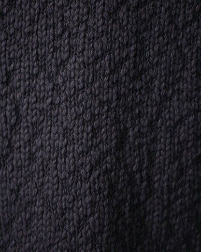 RIKU UMEHARA/BASKET KNIT VEST "NAVY"