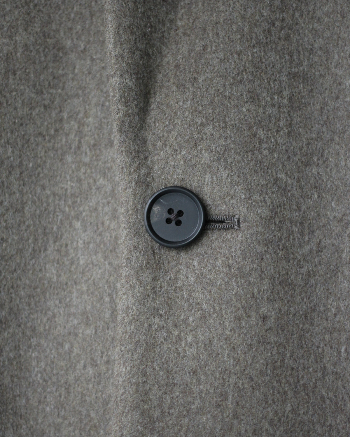ssstein/WOOL DOESKIN HALF COAT "TAUPE"