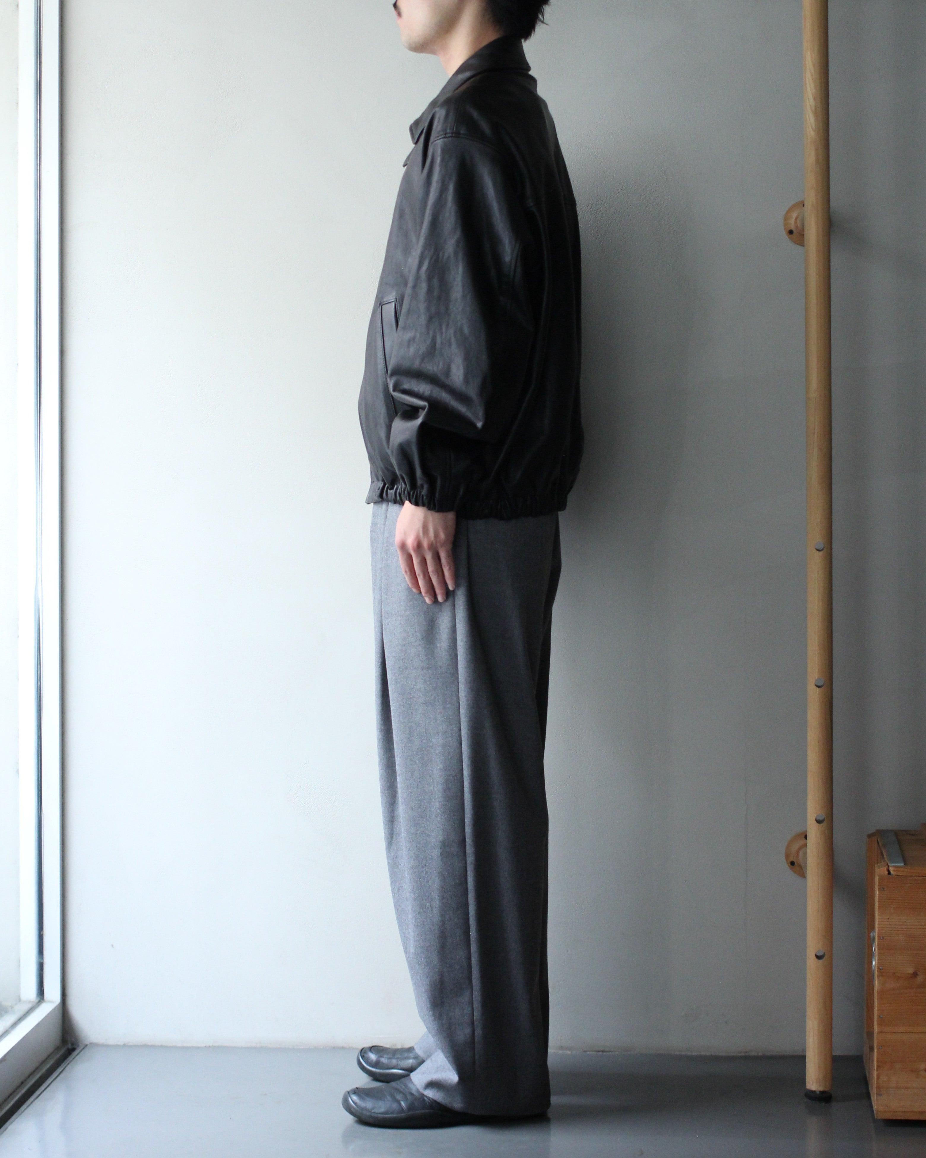 ssstein/CALF ZIP SHORT JACKET 