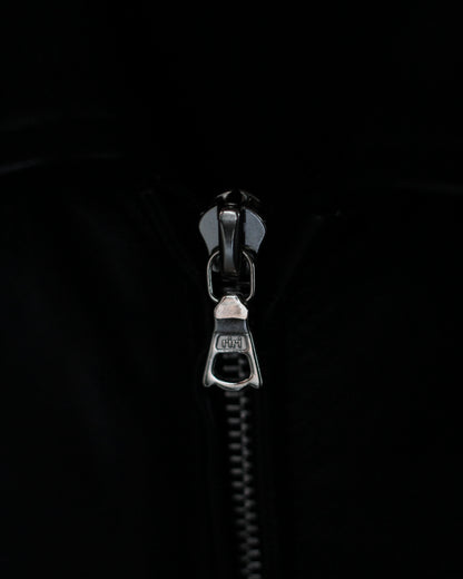 ssstein/CALF ZIP SHORT JACKET "BLACK"