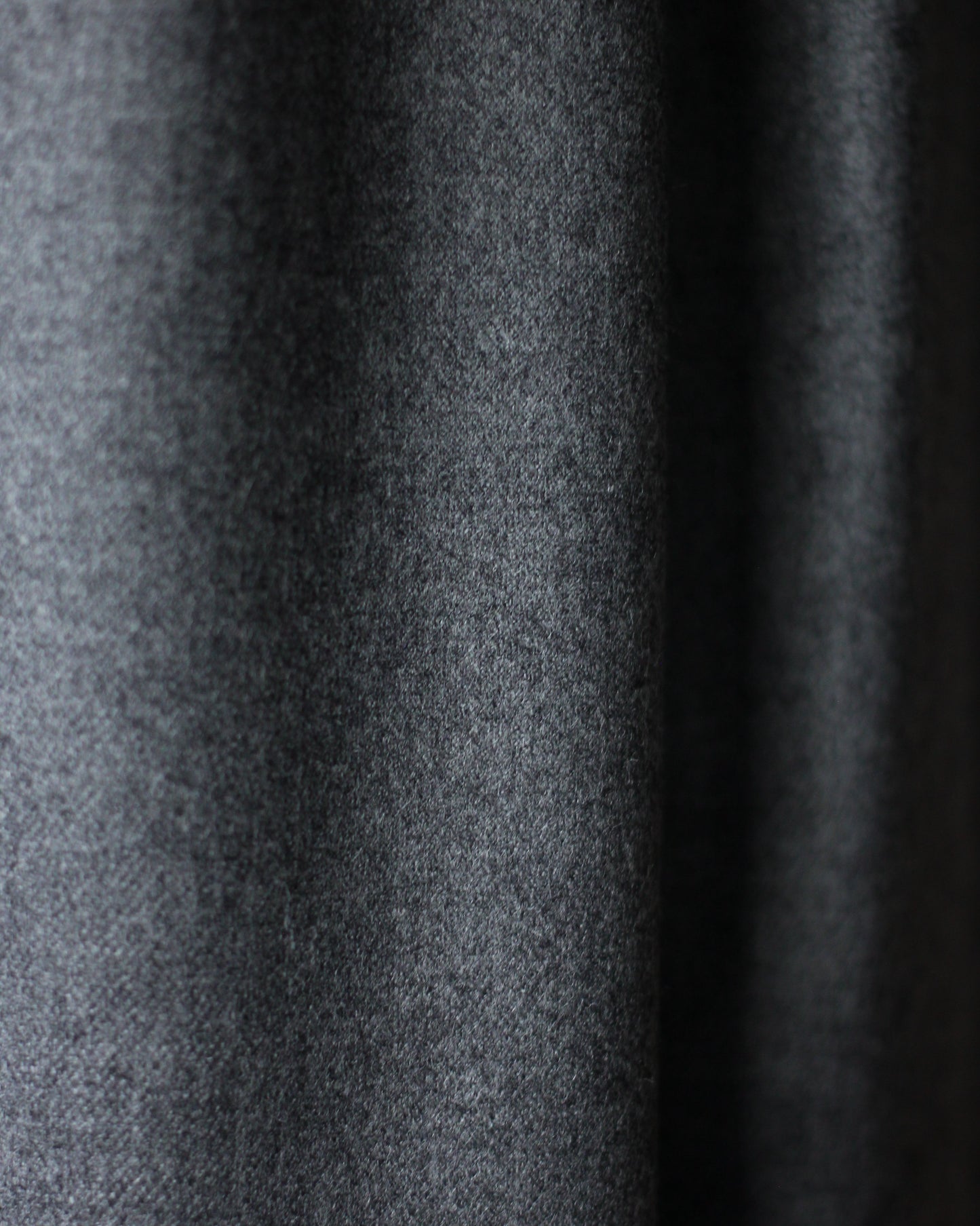 ssstein/WOOL FLANNEL EASY WIDE TROUSERS "GREY"