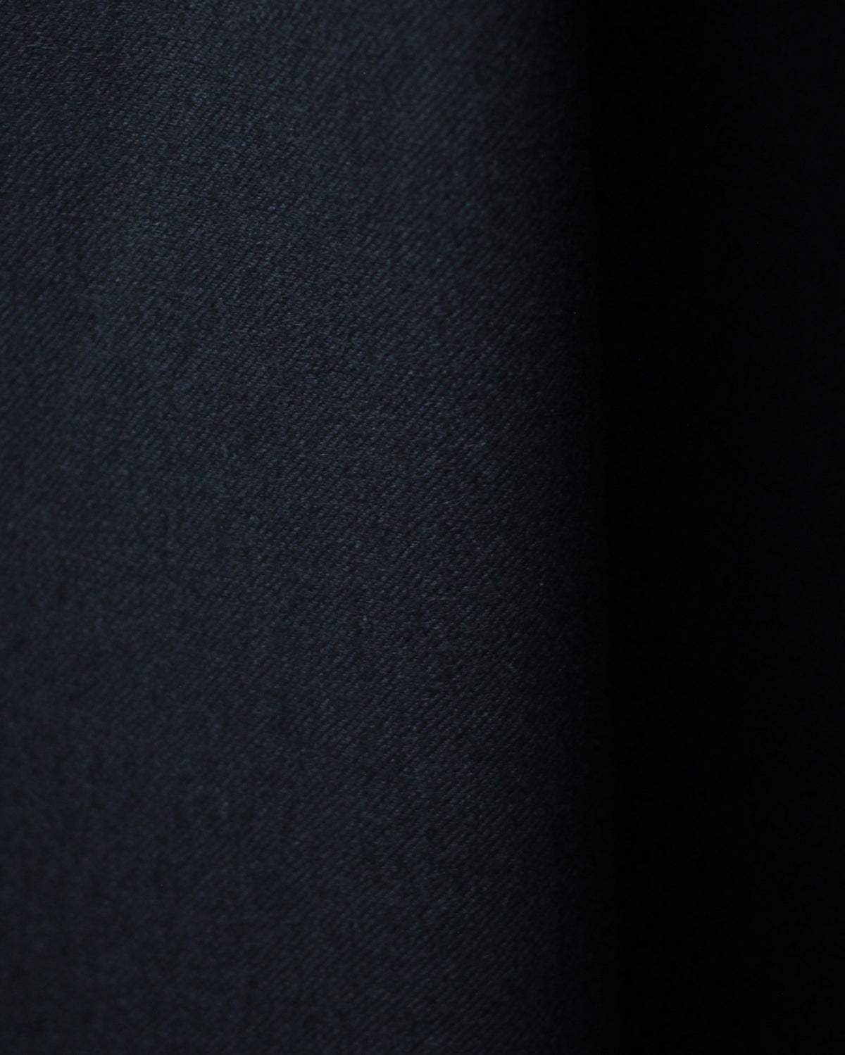 ssstein/WOOL FLANNEL EASY WIDE TROUSERS "BLACK"