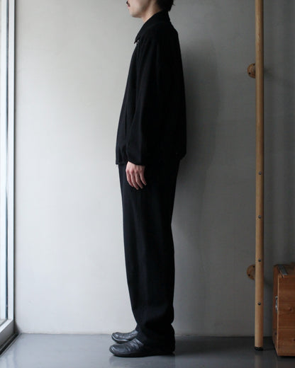 ssstein/W/CA FLEECE LIGHT ZIP JACKET  "BLACK"