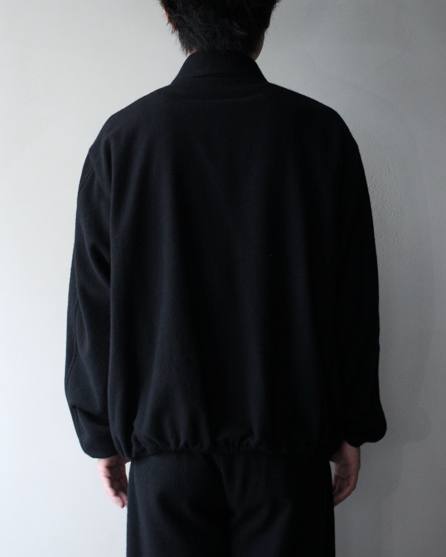 ssstein/W/CA FLEECE LIGHT ZIP JACKET  "BLACK"