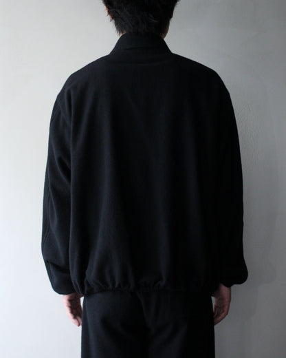ssstein/W/CA FLEECE LIGHT ZIP JACKET  "BLACK"