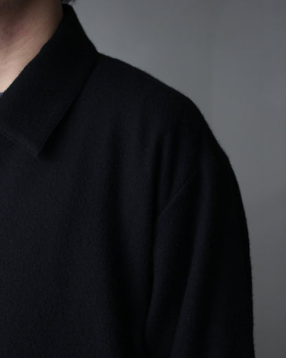 ssstein/W/CA FLEECE LIGHT ZIP JACKET  "BLACK"