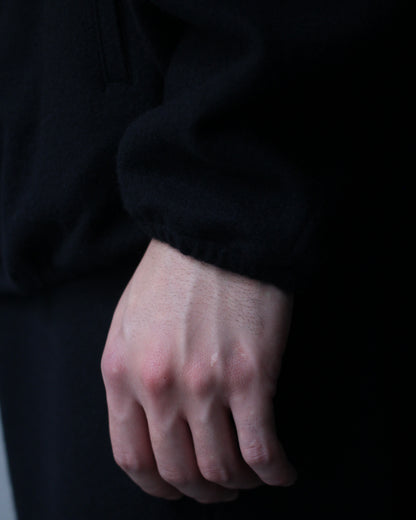 ssstein/W/CA FLEECE LIGHT ZIP JACKET  "BLACK"