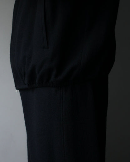 ssstein/W/CA FLEECE LIGHT ZIP JACKET  "BLACK"