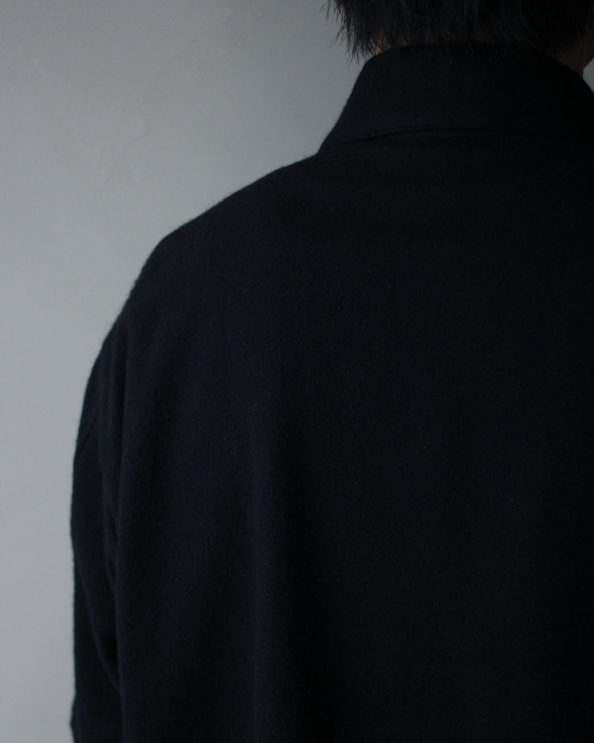 ssstein/W/CA FLEECE LIGHT ZIP JACKET  "BLACK"
