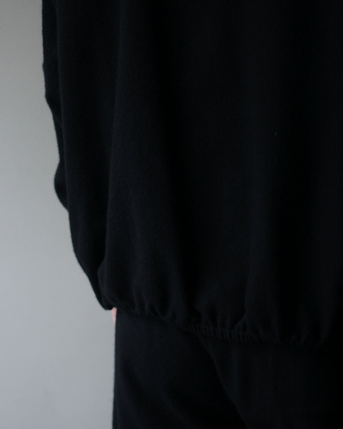 ssstein/W/CA FLEECE LIGHT ZIP JACKET  "BLACK"