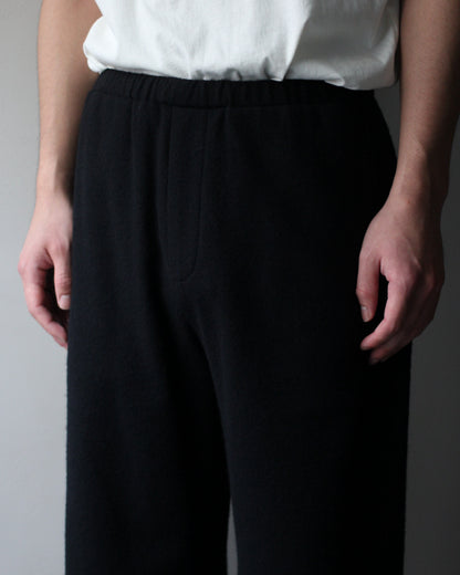 ssstein/W/CA FLEECE TWIST PANTS "BLACK"