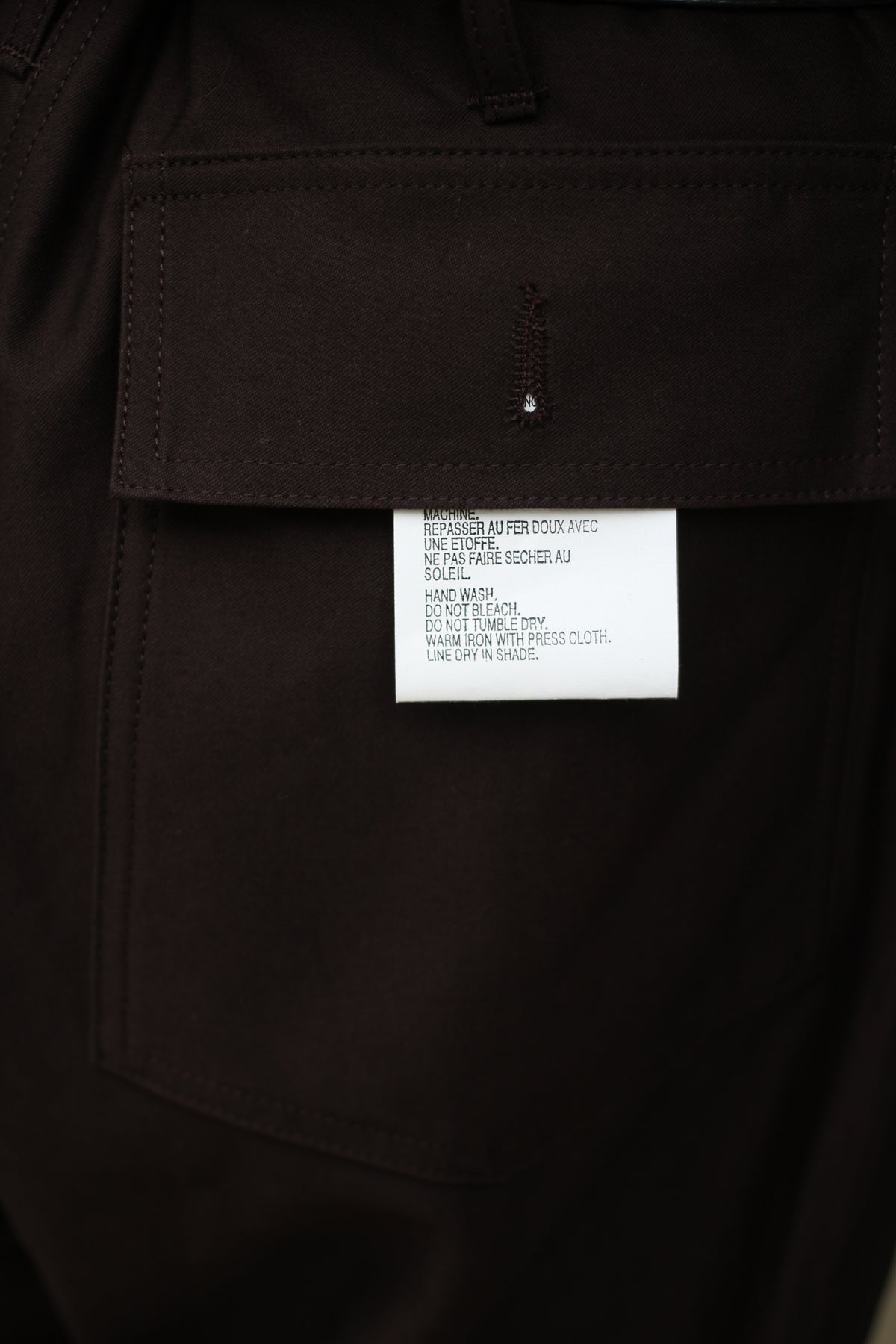 TUKI/0152baker pants "grape"