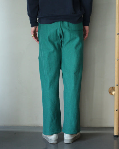 ULTERIOR/FADED SILKY TERRY RW SWEAT PANTS "PEPPER GREEN"