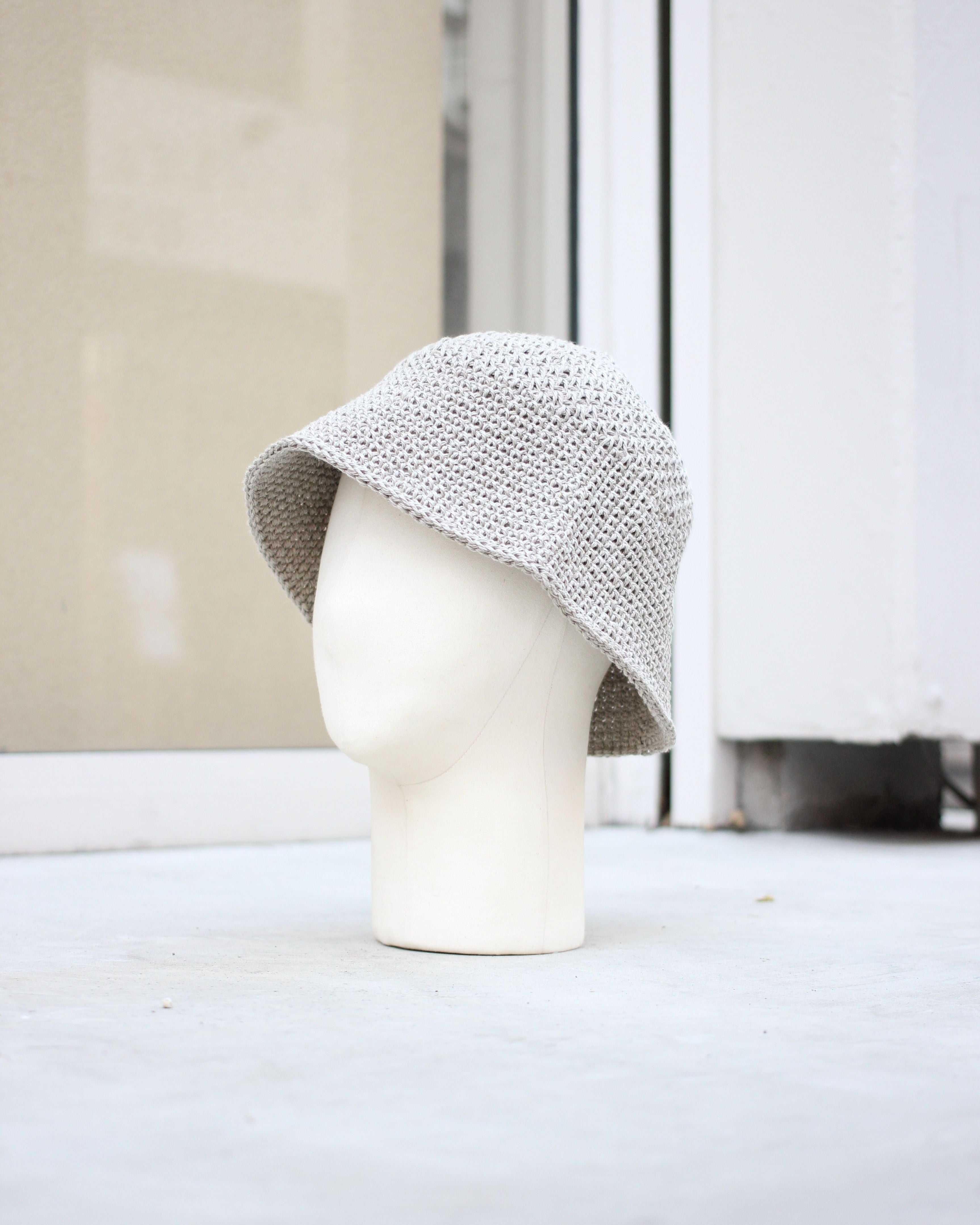 kijimatakayuki / LINEN KNIT SAILOR HAT 