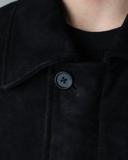 ssstein/GOAT SUEDE ZIP JACKET "BLACK"