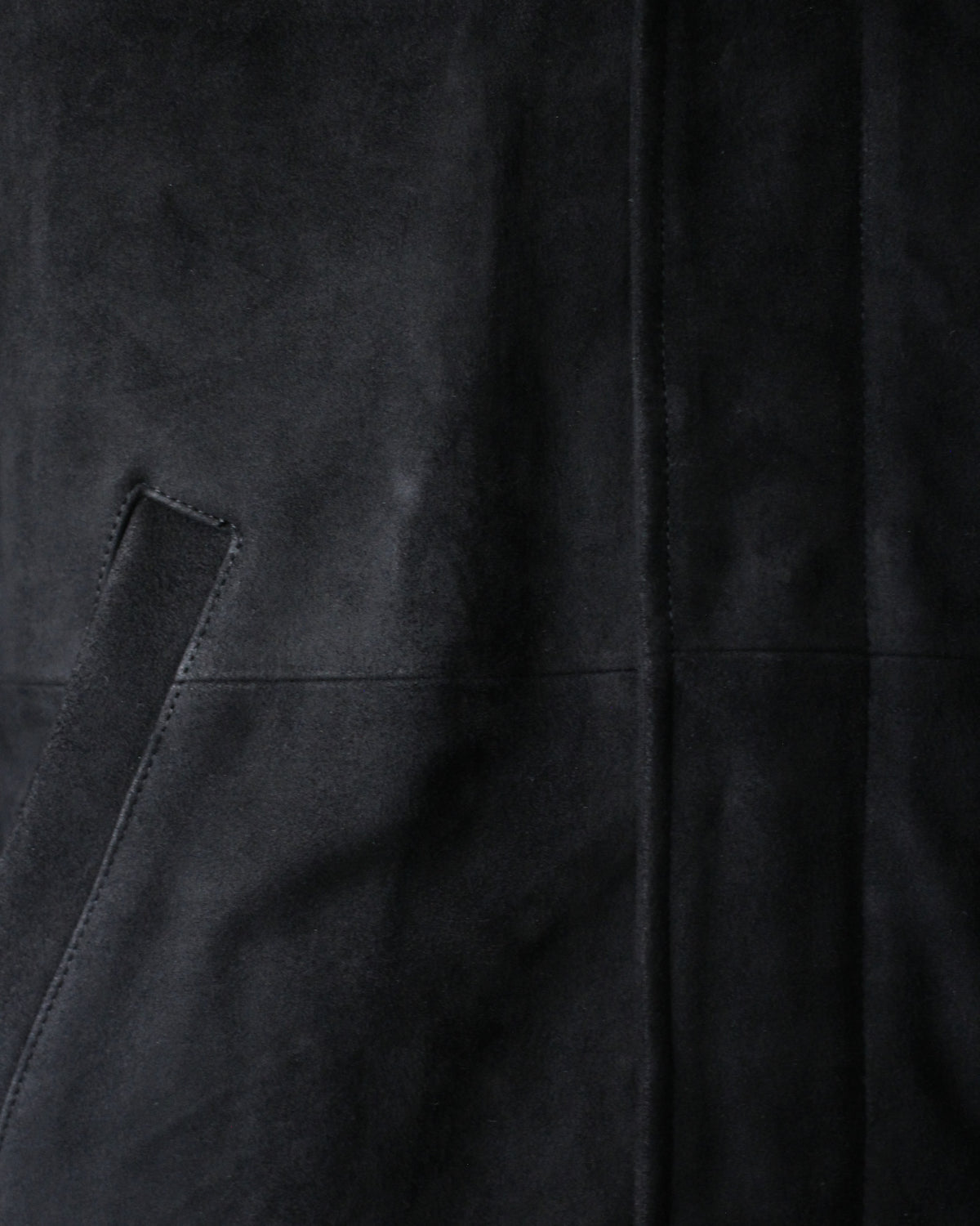 ssstein/GOAT SUEDE ZIP JACKET "BLACK"