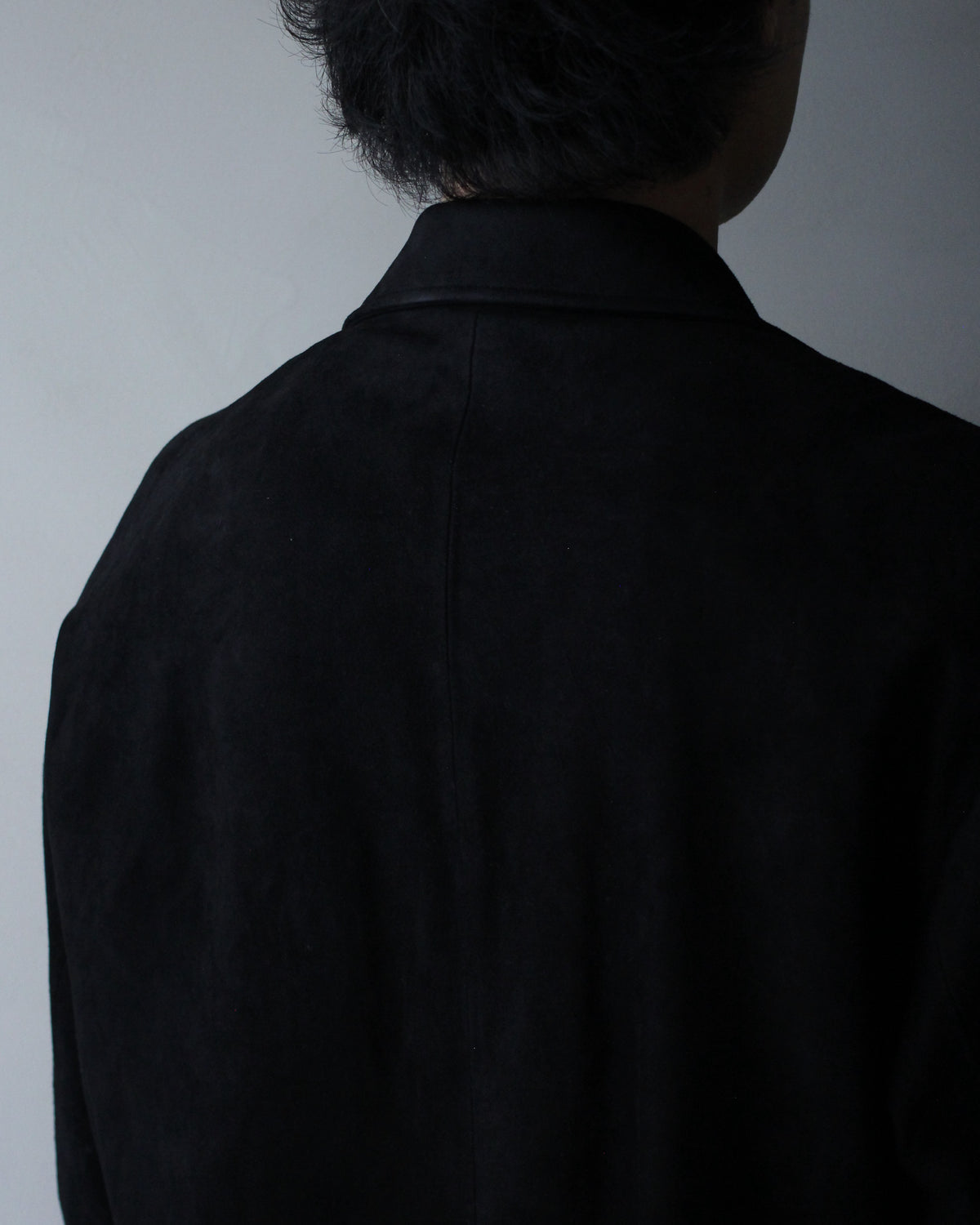 ssstein/GOAT SUEDE BLAZER "BLACK"