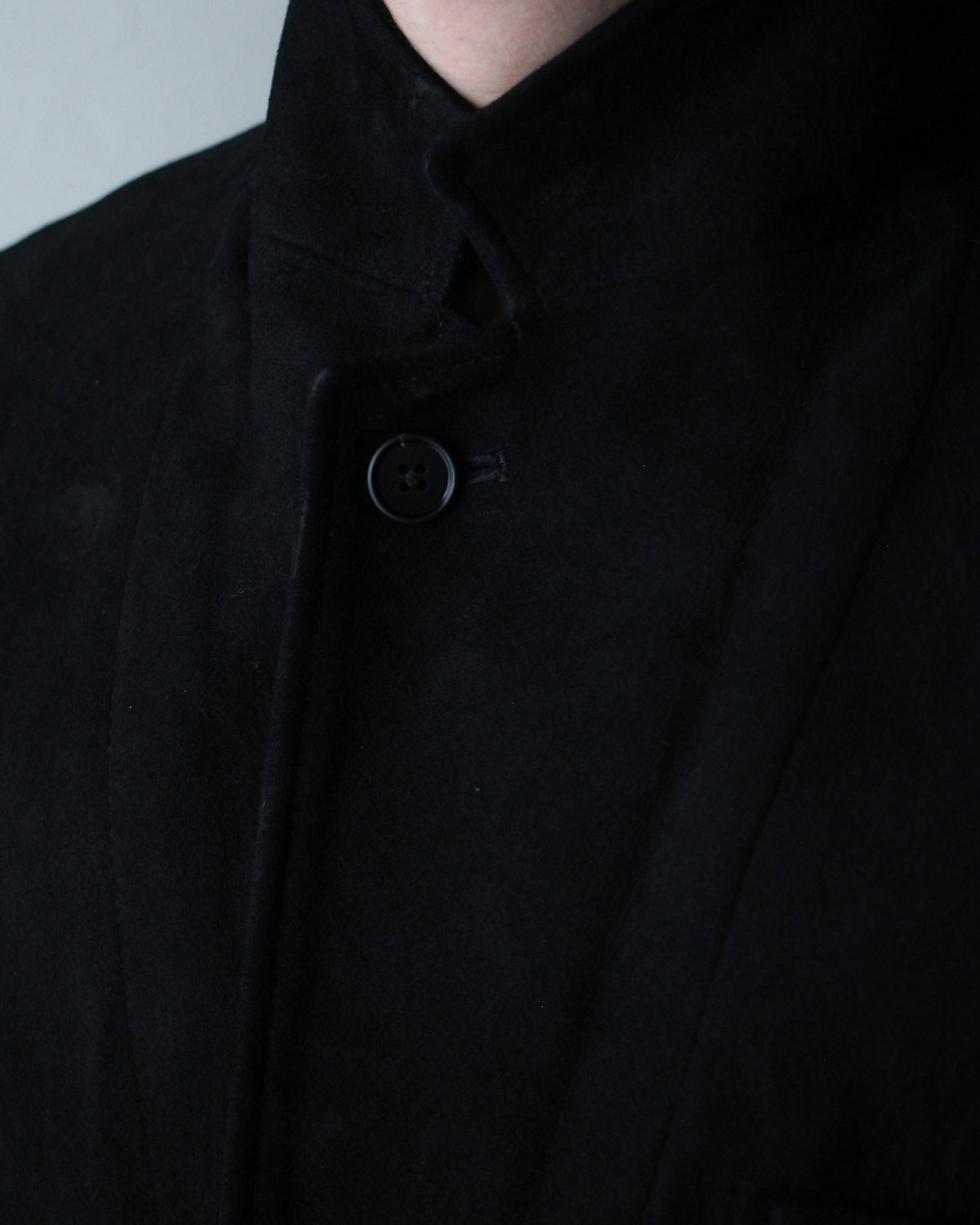 ssstein/GOAT SUEDE BLAZER "BLACK"