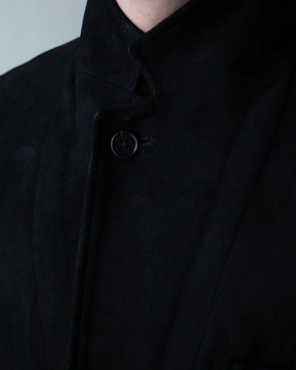 ssstein/GOAT SUEDE BLAZER "BLACK"