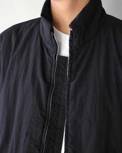 ssstein/RECYCLED NYLON PADDED JACKET "BLACK"