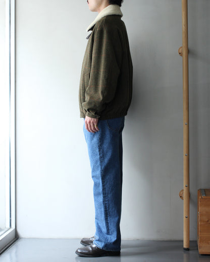ssstein/DETATCHABLE COLLAR BRITISH TWEED JACKET  "TWEED CHECK"