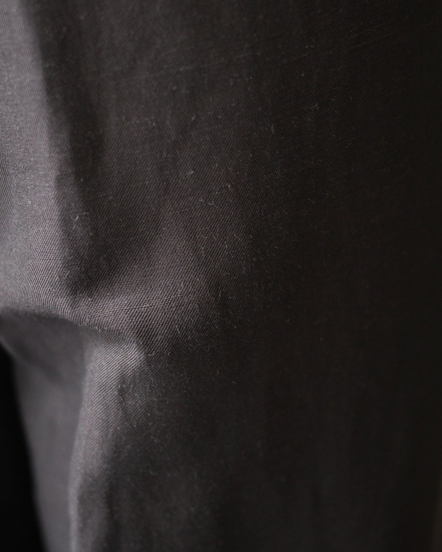 ssstein/VIS/LI/RA TWILL EASY LONG WIDE TROUSERS "KHAKI BROWN"