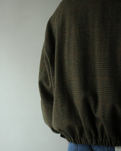 ssstein/DETATCHABLE COLLAR BRITISH TWEED JACKET  "TWEED CHECK"