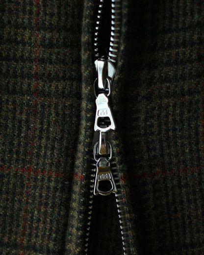 ssstein/DETATCHABLE COLLAR BRITISH TWEED JACKET  "TWEED CHECK"