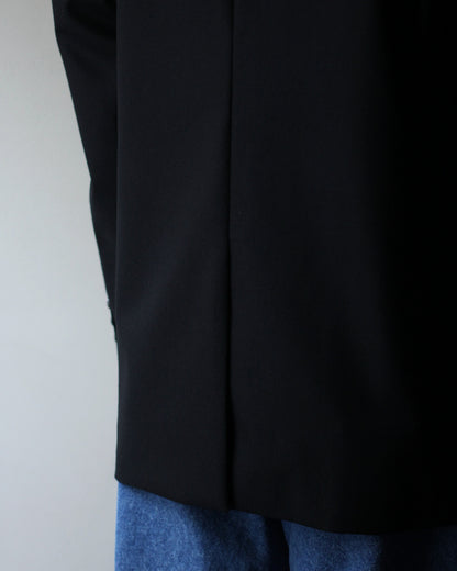 ULTERIOR/W/CASH PANAMA CLOTH DB JKT "BLACK"