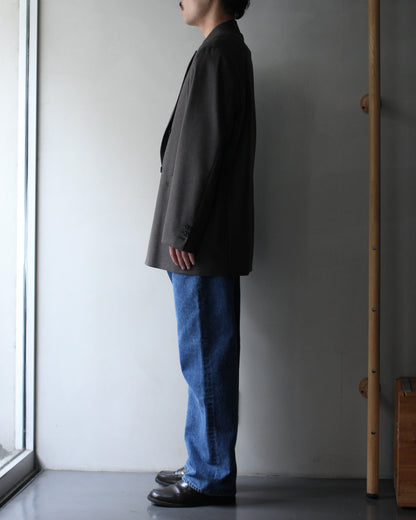 ULTERIOR/W/CASH PANAMA CLOTH DB JKT "DUST GREY"