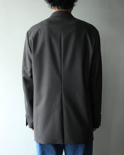 ULTERIOR/W/CASH PANAMA CLOTH DB JKT "DUST GREY"
