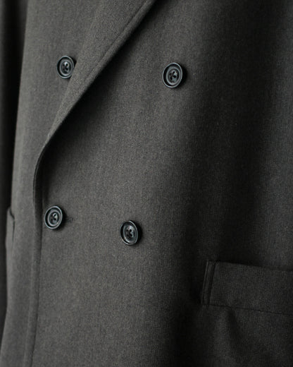 ULTERIOR/W/CASH PANAMA CLOTH DB JKT "DUST GREY"