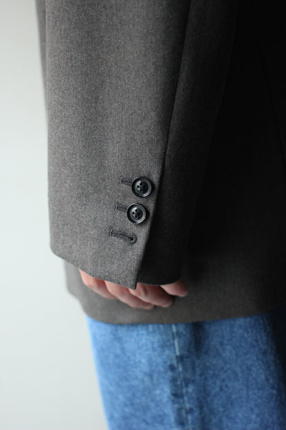ULTERIOR/W/CASH PANAMA CLOTH DB JKT "DUST GREY"