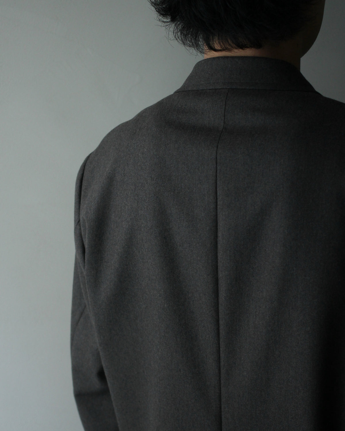 ULTERIOR/W/CASH PANAMA CLOTH DB JKT "DUST GREY"