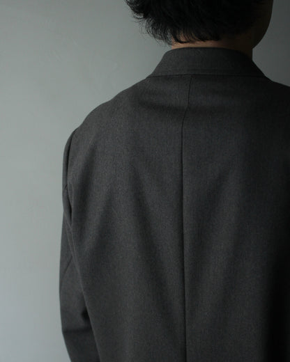 ULTERIOR/W/CASH PANAMA CLOTH DB JKT "DUST GREY"