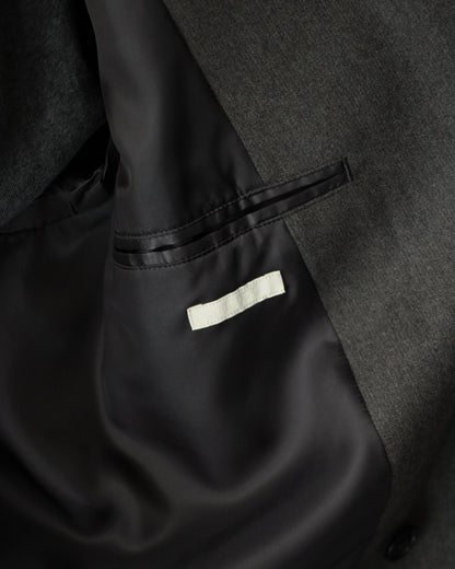 ULTERIOR/W/CASH PANAMA CLOTH DB JKT "DUST GREY"