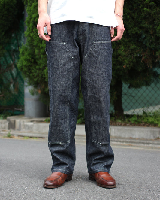 SOWBOW(蒼氓)/DOUBLE KNEE PAINTER PANTS"INDIGO"