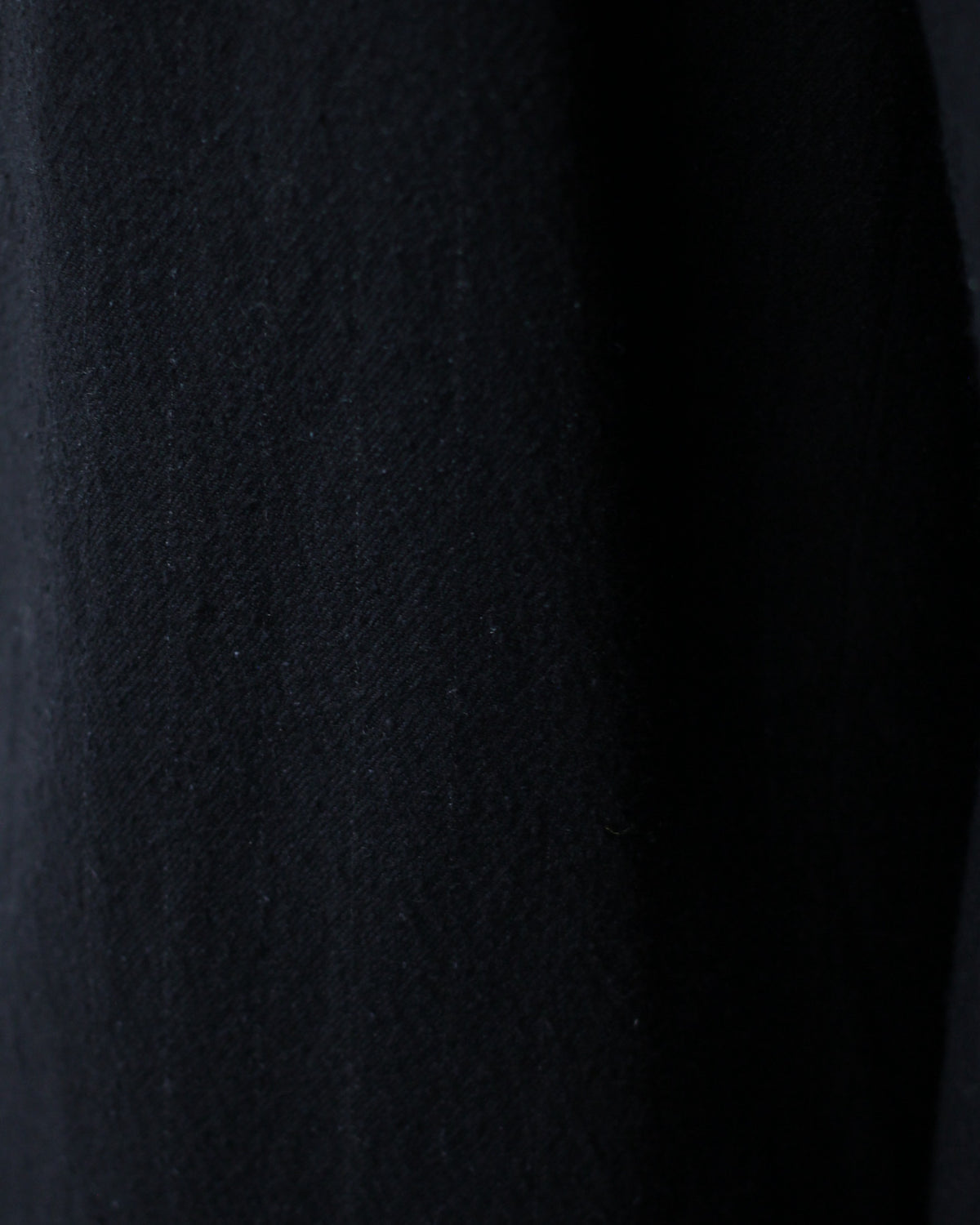 ULTERIOR/WASHED W/S STRIPE DRAWSTRING WIDE PANTS "BLACK"