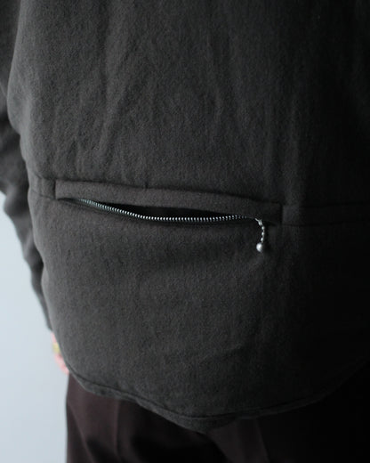 MATSUFUJI/Milling Wool Padding Jacket "TAUPE"